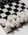 Stone Vintage Black and White Marble Chessboard, Italy, 1960s, Set of 33 For Sale - Image 7 of 11