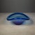 Mid 20th Century Per Lütken for Holmegaard Style Blue Glass Bowl c.1950 For Sale - Image 5 of 5