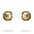 Metal Jade Halo Pearl & Gold Butterfly Stud Earrings, A Pair For Sale - Image 7 of 7