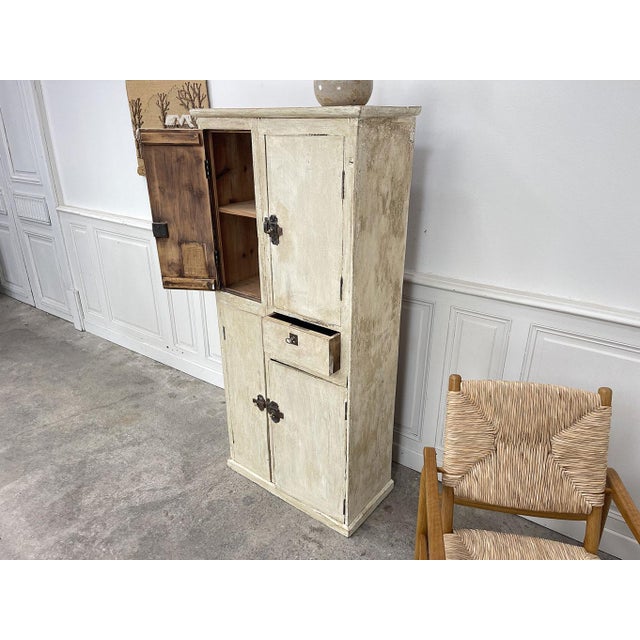 1920s Pine Pantry, France, 1920s For Sale - Image 5 of 11