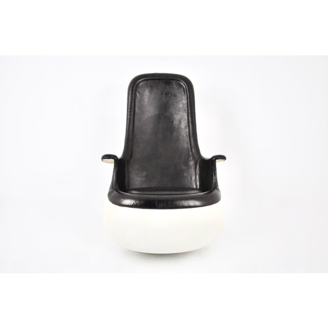 Mid-Century Modern Culbuto Armchair attributed to Marc Held for Knoll International, 1960s For Sale - Image 3 of 11