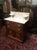 Antique Victorian Washstand Cabinet, Marble Top For Sale - Image 6 of 13