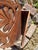 Antique Victorian Walnut Pierce-Cut Carved Wall-Mount Magazine Rack 1900 For Sale - Image 10 of 16