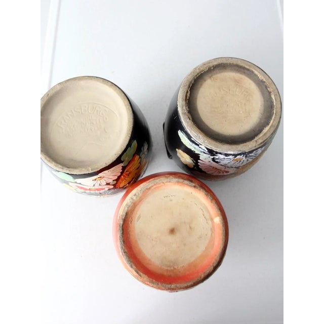 Black Vintage Ransburg Cookie Jars - Set of 3 For Sale - Image 8 of 12
