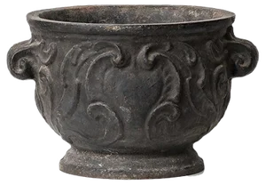 Barockurnan Urn in Cast Iron from Näfveqvarns Bruk, 1921