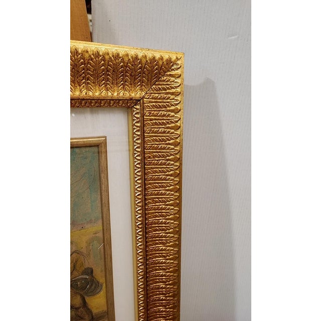 Giovan Francesco Gonzaga, Untitled, Mixed Media on Canvas, Framed For Sale - Image 6 of 12