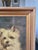 White Antique 19th Century Victorian Oil Painting Portrait of a Terrier Dog For Sale - Image 8 of 14
