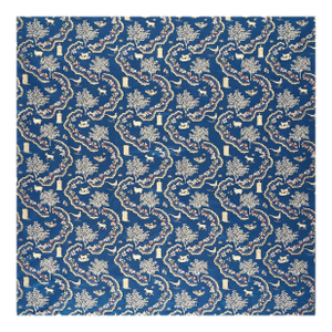Sanderson Wildflower Meadow Brocade Fabric in Sapphire