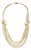 18k Yellow White Gold Serpenti Tubogas Collar Necklace, Manner of Bulgari For Sale