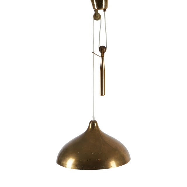 Model ER99 Hanging Lamp with Counterweight by Itsu, 1960s For Sale