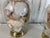 Antique White Glass Ginger Jar Shell Filled Table Lamps For Sale - Image 8 of 11