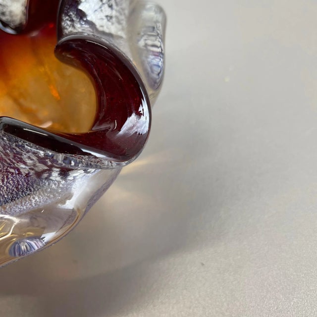 Murano Glass Bowl or Ashtray from Barovier and Toso, Italy, 1970s For Sale - Image 12 of 18