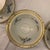 The items featured are fine porcelain teacups and saucers in the Montméry pattern produced by Theodore Haviland Limoges in...
