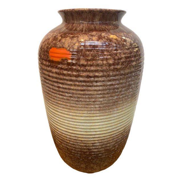 Model 147 Ceramic Floor Vase from Höhr, 1960s For Sale