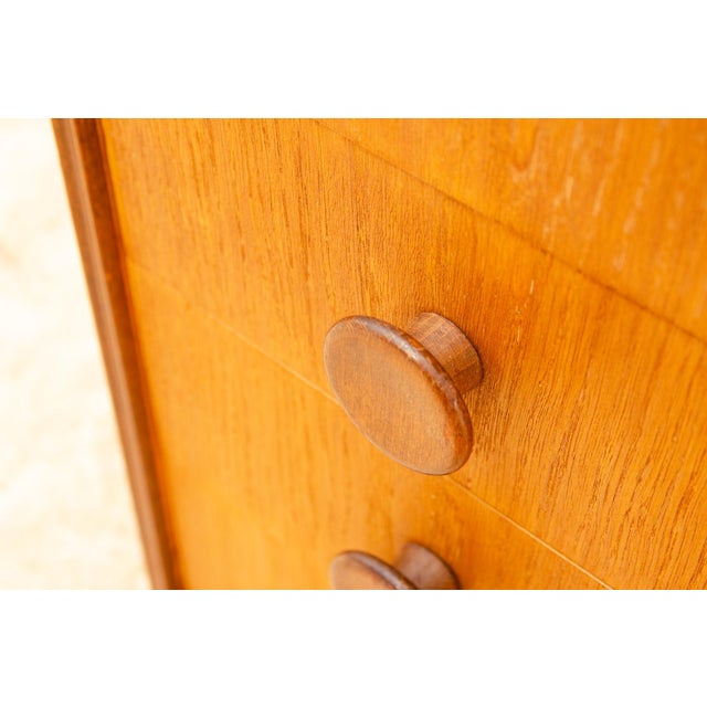 Mid-Century Chimney Chest of Drawers from Up Závody, 1958 For Sale - Image 15 of 18
