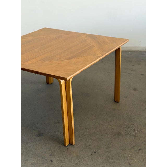 1970s Danish Modern Reworked Dining Table For Sale In Los Angeles - Image 6 of 8