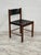 Beautiful Solid Walnut Framed Chair With Thick Black Leather Webbing & Back Support. Leather Is Soft & Supple while Frame...