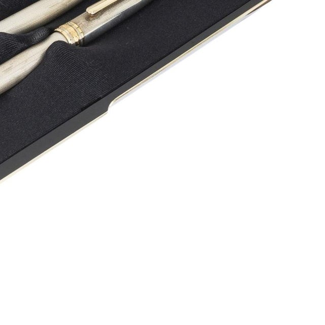 Pens in Silver from Montblanc, Set of 2 For Sale - Image 5 of 6