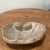 Early 20th Century Handcrafted Marble Decorative Bowl With Scalloped Edges For Sale In Chicago - Image 6 of 12