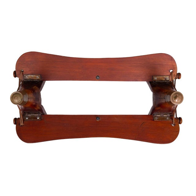 Two-Tone Leather Camel Seat, Egypt, 1960s For Sale - Image 6 of 11