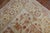 Folk Art Antique Zabihi Collection Pictorial Ivory Oushak Rug - 9'2" x 15'2" For Sale - Image 3 of 12