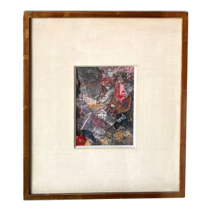 1960's Custom Framed Collage-S. Black-Signed