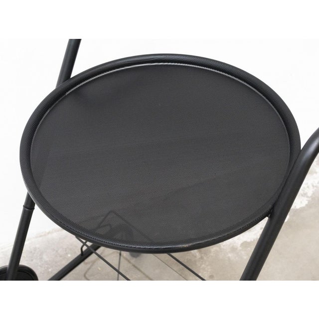 Casamania 90s bar trolley by Frezza It is well suited to both indoor and outdoor use The structure and the circular tray...