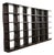 Modern Art Deco Dark Oak Modular Étagères or Bookcases, Set of Six For Sale