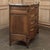19th Century French Walnut Commode With Rouge Marble Top For Sale - Image 11 of 17