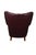 1950s Old School Tufted Leather Scandinavian Lounge Chair W Ottoman For Sale - Image 11 of 15