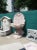Monumental Italian Wall Fountain in Carved Verona Rossa Marble, Early 1900s For Sale - Image 10 of 12