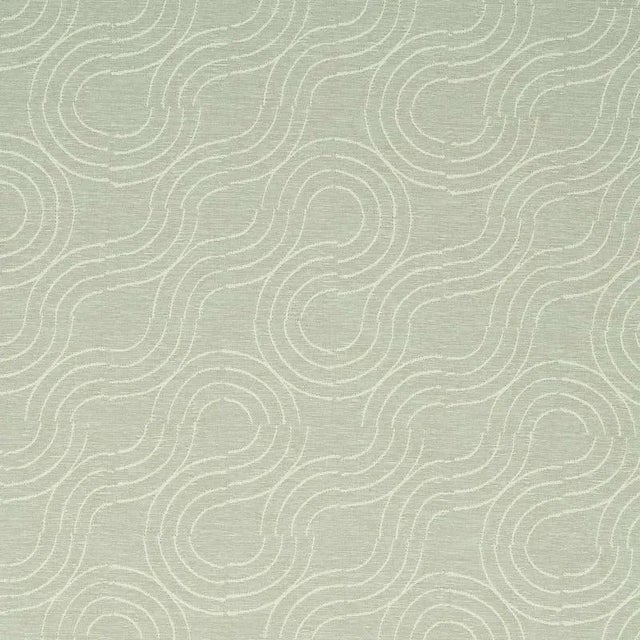 Sample - Schumacher Alma Indoor & Outdoor Fabric in Dove For Sale