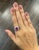 Check out this gorgeous 18k white gold ring set with a natural pink sapphire weighing 2.55 ct. Surrounding the pink...