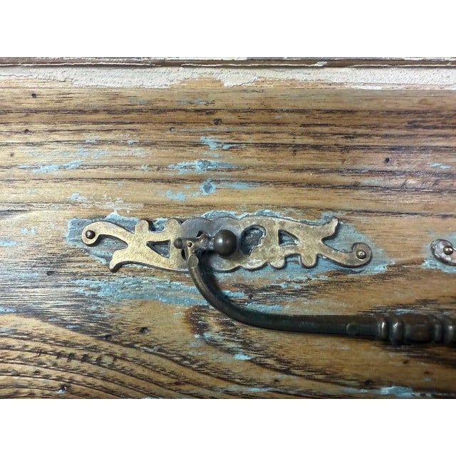 Distressed Louis XV Style Bombe Chests, Solid Wood, 1930s French For Sale - Image 11 of 18