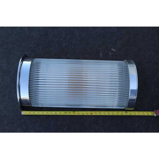 Mid-Century Modern Art Deco Style Sconce For Sale In Los Angeles - Image 6 of 8