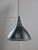 Vintage Italian Black Metal Pendant Lamp For Sale - Image 13 of 13