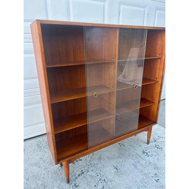 1960s Mid Century Teak Bookcase/Cabinet For Sale - Image 11 of 13