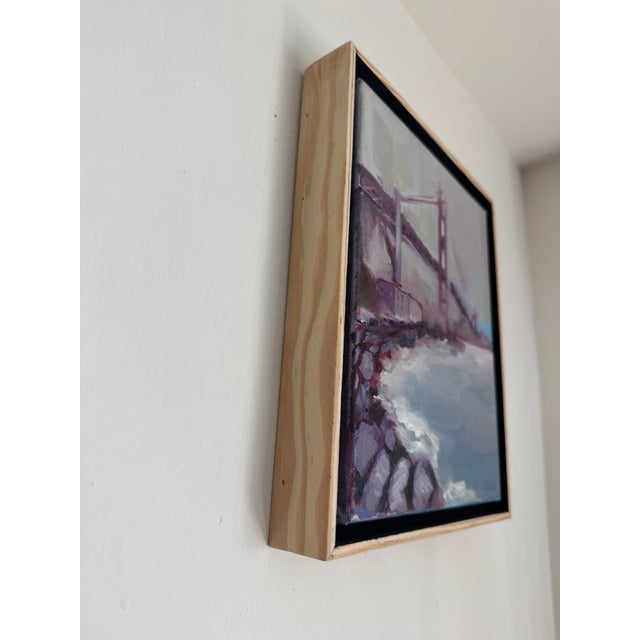 Oil Painting Landscape by Danka Krol For Sale - Image 4 of 9