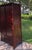 Late 19th Century Antique Chinese Chinoiserie Red Lacquer Armoire Cabinet For Sale - Image 5 of 13