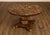 High Quality American Made Round Dining Table By Drexel Heritage Featuring A Brown Marble Top Over A Carved Pedestal Base....