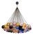 Scenographic Multicolor Ballotton Balls Murano Glass Chandelier by Simoeng For Sale