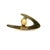 1990s Mikimoto Estate Akoya Pearl Mens Tie Pin 14k Y Gold 2 Pieces For Sale - Image 4 of 5