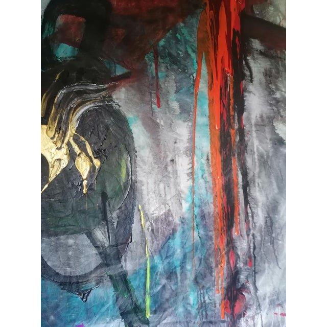 Stefano Mazzolini, 5-5-55, 2023, Acrylic & Oil on Canvas For Sale - Image 14 of 18