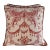 Pair of Authentic Fortuny Pillows in the Mezzano Pattern With Velvet Backs For Sale