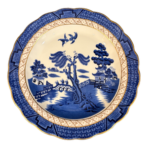 Elegant ‘Real Old Willow’ Dinner Plate From Royal Doulton