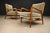 Giuseppe Scapinelli Pair of Sculptural Armchairs by Giuseppe Scapinelli in Caviúna Wood & Mohair, Brazil, 1950s For Sale - Image 4 of 18