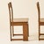 Brown Italian Modernist Dining Chairs, Set of 6, 1970s For Sale - Image 8 of 10