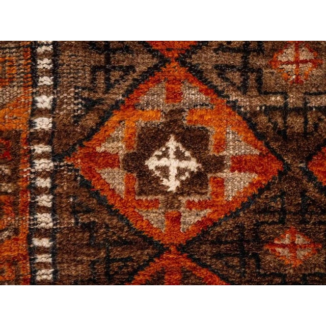 Antique Shiraz Runner Rug For Sale - Image 6 of 11