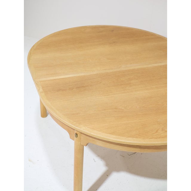 1960s Extendable Oval Øresund Dining Table in Oak by Børge Mogensen for Karl Andersson & Söner, 1960s For Sale - Image 5 of 18