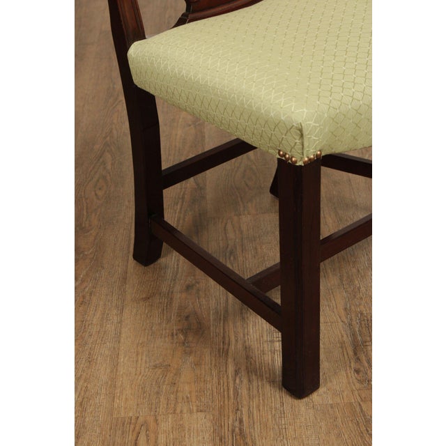 Chippendale Style Mahogany Side Chair For Sale - Image 9 of 12